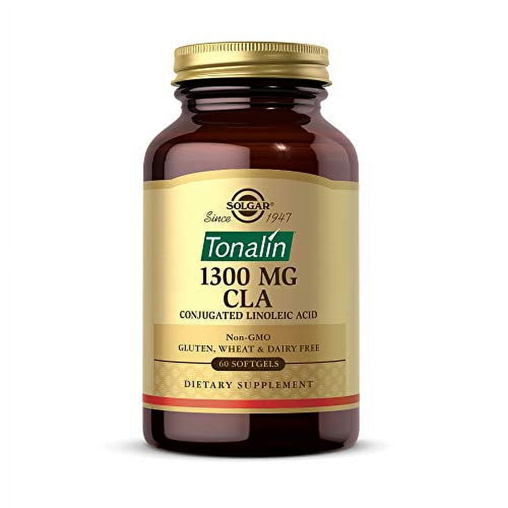 Solgar Tonalin CLA 1300 mg, 60 Softgels Essential Omega6 Fatty Acid