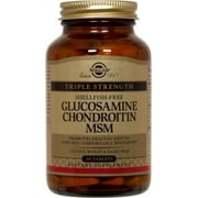 Solgar Triple Strength Glucosamine Chondroitin MSM Tablets, 60 Ct