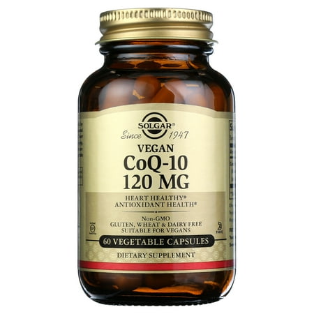 Solgar Vegetarian CoQ-10 120 mg Vegetable Capsules 1 ea