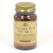 Solgar Vitamin B12 500 mcg Tablets, 100 Ct