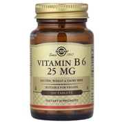Solgar Vitamin B-6 25mg 100 Tablet