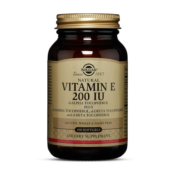 Solgar Vitamin E Complex 200 IU - 100 Softgels