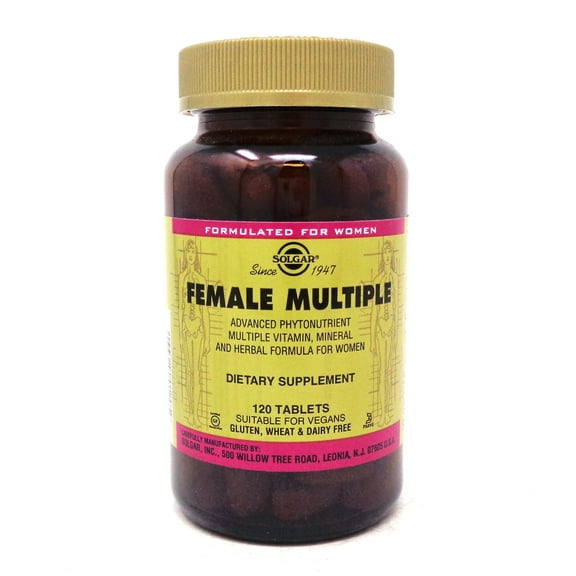 Solgar Vitamin and Herb Solgar Female Multiple Vitamins, 120 ea