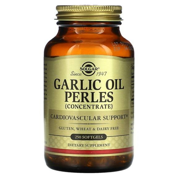 Solgar Vitamin and Herb Solgar Garlic Oil Perles, 250 ea