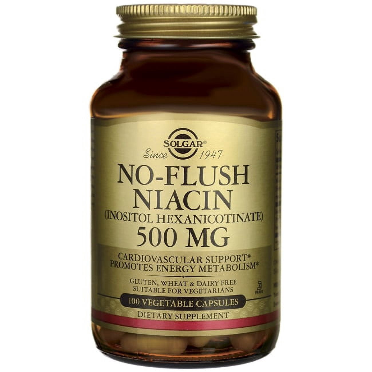 Solgar Vitamin and Herb Solgar NoFlush Niacin, 100 ea