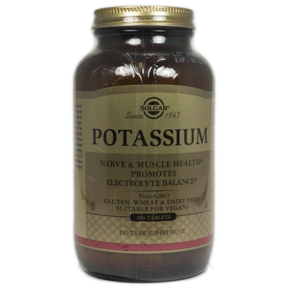 Solgar Vitamin and Herb Solgar Potassium, 250 ea