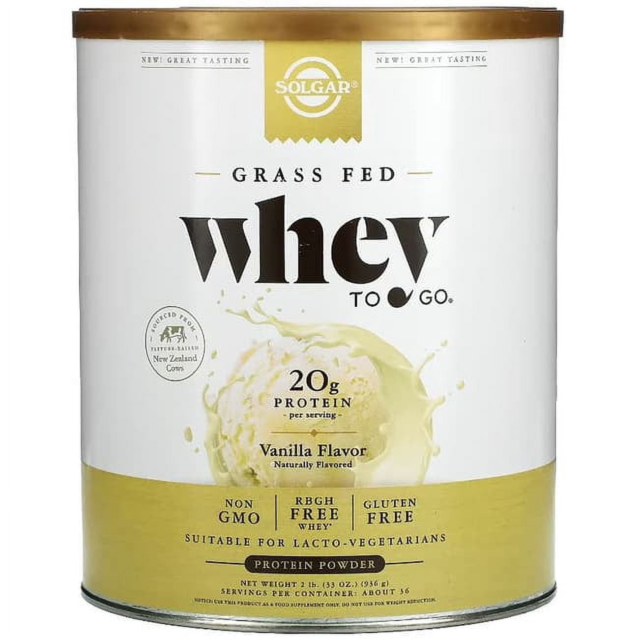 Whey Go Protein Powder Vanilla