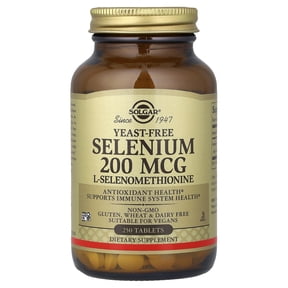 Solgar Yeast Free Selenium 200 Mcg Tablets