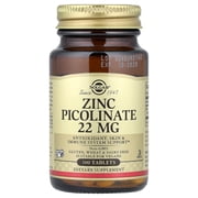 Solgar Zinc Picolinate 22 mg Tablets 1 ea