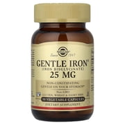 Solgar gentle iron 25 mg - 90 vegetable capsules
