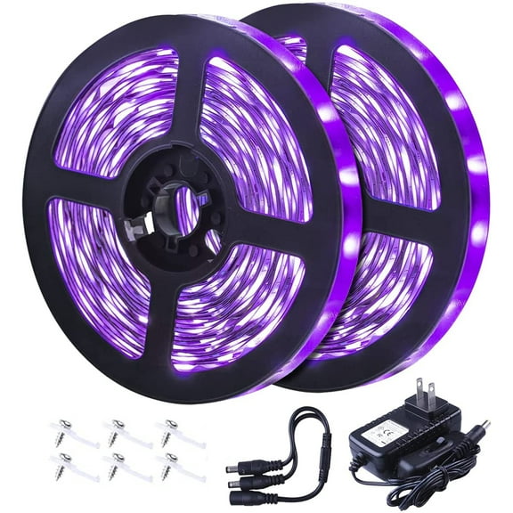 Solhice Outdoor 40 ft Corded Electric Waterproof LED Strip Light