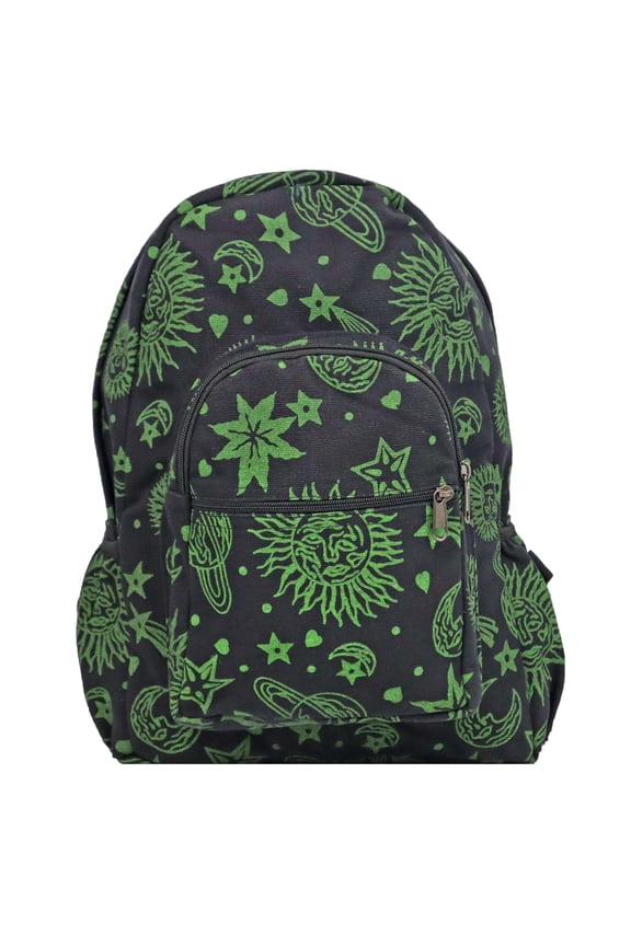 Sun Moon Planets and Stars Celestial Unisex Backpack