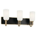 thumbnail image 1 of Solia 3-Light Bathroom Vanity Light in Champagne Bronze, 1 of 12