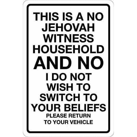 No Soliciting Sign – 8x12 Inch RustFree Aluminum,Weatherproof & UV Protected,Clear & Visible Message for Home,Business,or Private Property Privacy Protection