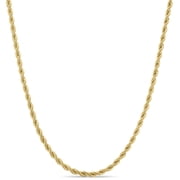 Solid 1/20 14k Yellow Gold Real Rope Chain 20 inches Mens Womens 2mm GoldsSolid