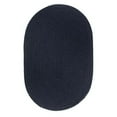 thumbnail image 1 of Solid 10' Round Wool Rug Navy, 1 of 1