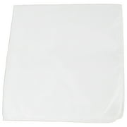 Solid 100% Cotton Unisex Bandana - 12 Pack