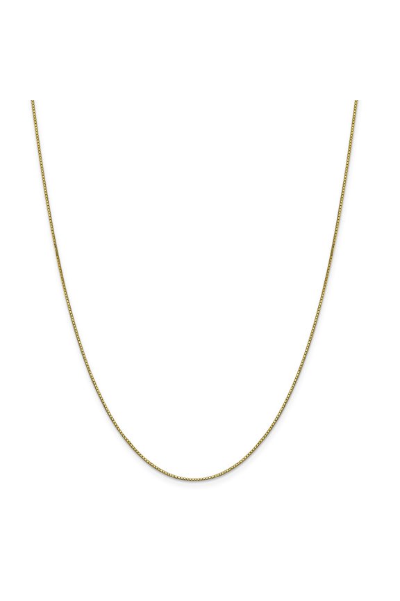 Solid 10K .90mm Box Chain Bracelet / Anklet