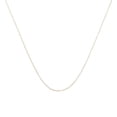 thumbnail image 1 of Solid 10K Rose Gold 0.5 mm Rope Chain Necklace for Unisex Chain - Size 18 in., 1 of 1
