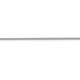 thumbnail image 1 of Solid 10K White Gold 1.7mm Diamond Cut Wheat Chain - 24", 1 of 8