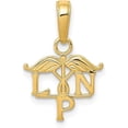 thumbnail image 1 of Solid 10K Yellow Gold LPN Symbol Pendant - 19mm, 1 of 6