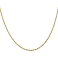 thumbnail image 1 of Solid 10k Yellow Gold 2.1mm Diamond Cut Quadruple Rope Chain - 22", 1 of 8