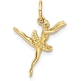 thumbnail image 1 of Solid 10k Yellow Gold Ballerina Charm - 20mm, 1 of 6