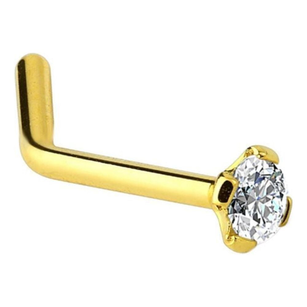 Buy TANISHQ 500812OVAAAA022JA000107 18 Karat Gold and Diamond Nose Pin  Online - Best Price TANISHQ 500812OVAAAA022JA000107 18 Karat Gold and  Diamond Nose Pin - Justdial Shop Online.