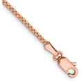 thumbnail image 1 of Solid 14K Rose Gold 1.5mm Box Link with Lobster Lock Bracelet - 7", 1 of 4