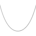 thumbnail image 1 of Solid 14K White Gold 1.2mm Spiga Wheat Chain - 22", 1 of 8
