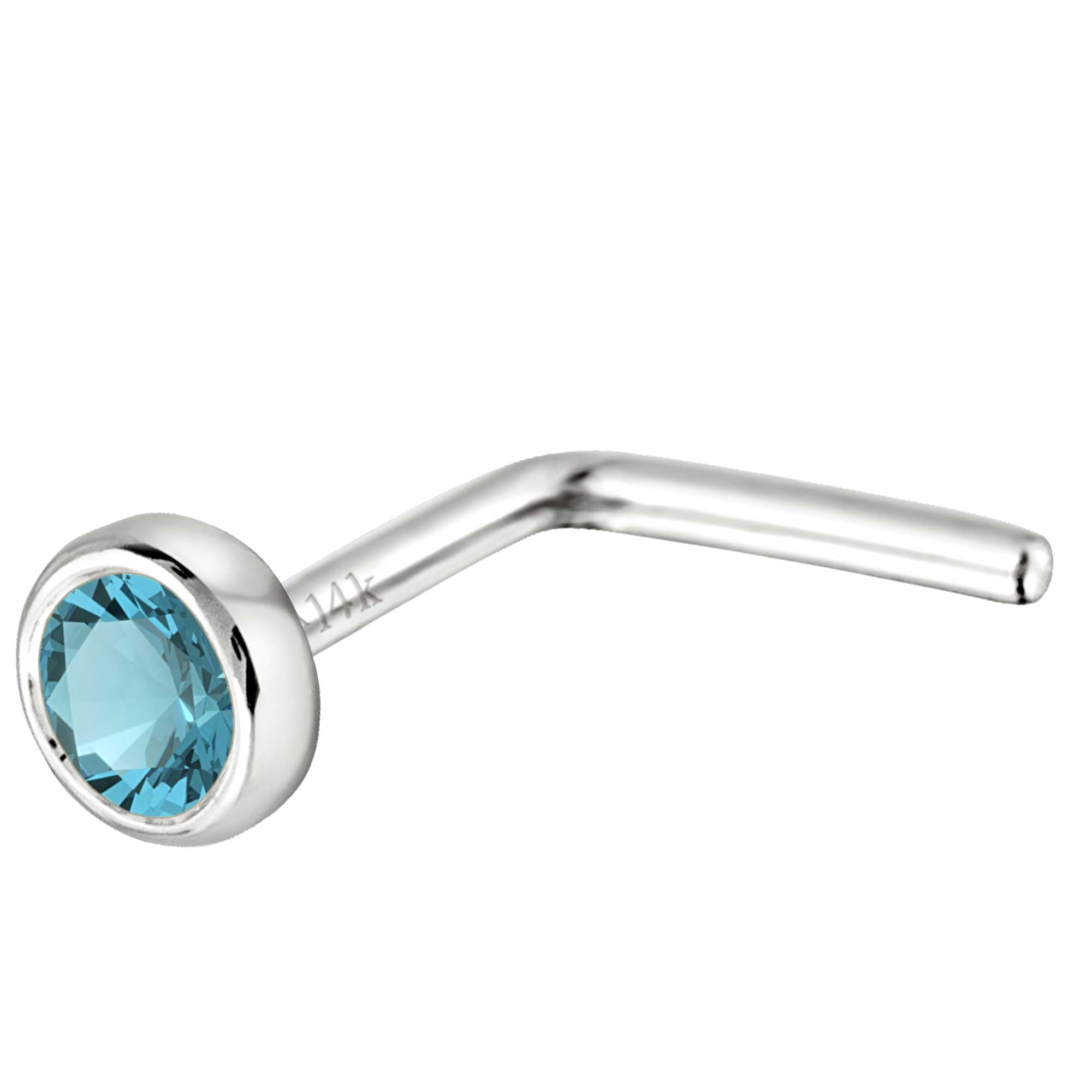 ◆STONEHENgE◆ 14K cubic piercing SA24D31U single SAG-24D31U Designer fashion, Seoul-fully created | W Concept