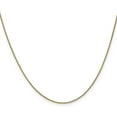 thumbnail image 1 of Solid 14K Yellow Gold 1.1mm Spiga with Lobster Lock Chain - 22", 1 of 8