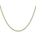thumbnail image 1 of Solid 14K Yellow Gold 1.8mm Round Open Link Cable with Lobster Lock Chain - 24", 1 of 8