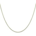 thumbnail image 1 of Solid 14K Yellow Gold .8mm Octagonal Snake with Lobster Lock Chain - 14", 1 of 8