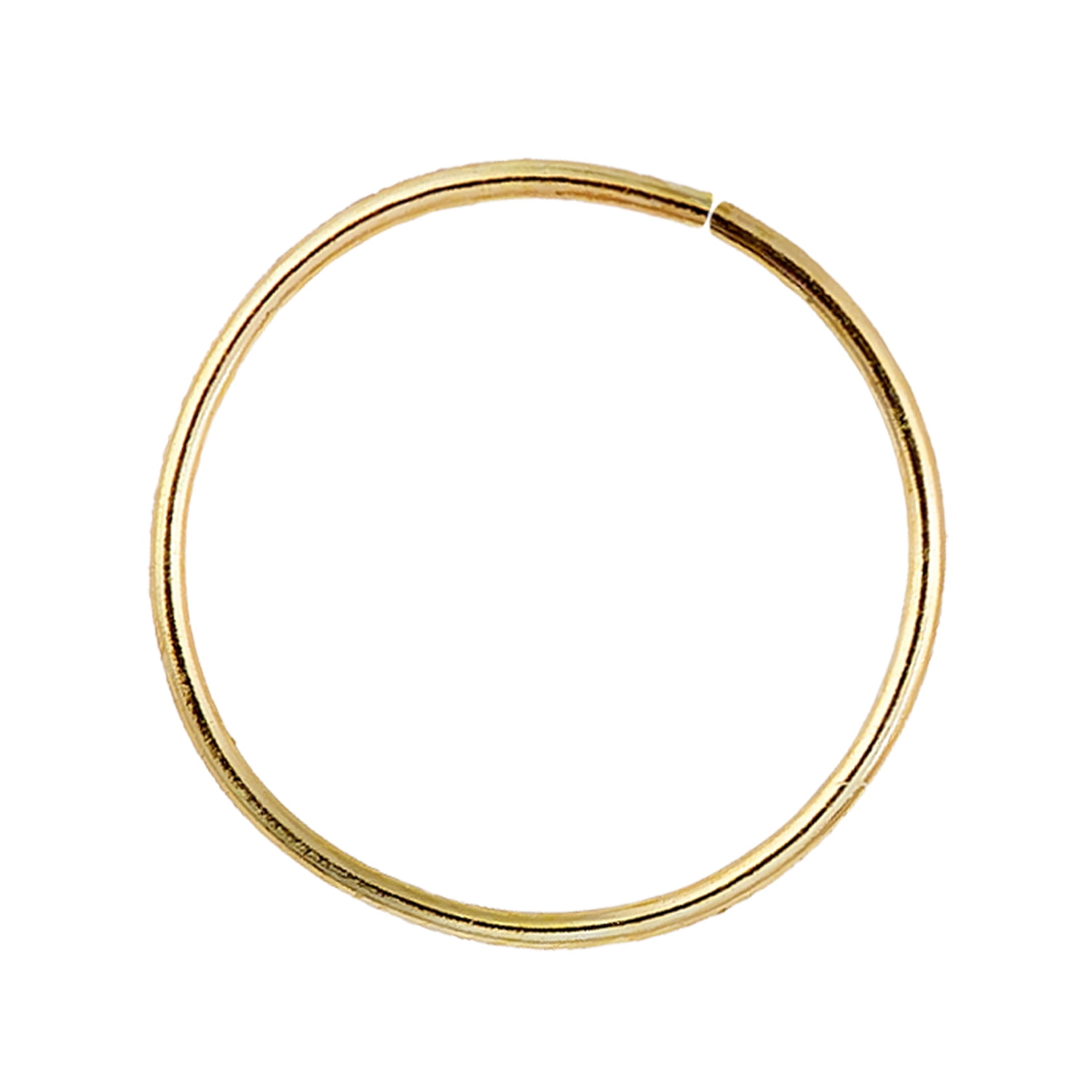 14K Gold Nose Hoop – FreshTrends