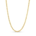 thumbnail image 1 of Solid 14k Gold Rope Chain Necklace, 1 of 3