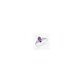 thumbnail image 1 of Solid 14k White Gold 8x4mm Marquise Tanvorite Diamond Engagement Ring Size 8.5 (.04 cttw.), 1 of 2