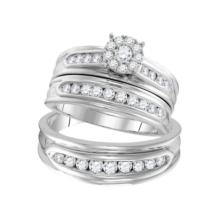 Macy's his and sale hers wedding bands