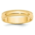 thumbnail image 1 of Solid 14k Yellow Gold 5mm Milgrain Plain Classic Dome Men's Wedding Band Ring Size 13, 1 of 6