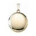 thumbnail image 1 of Solid 14k Yellow Gold Round Yellow Picture Locket - over 3/4 Inch X 3/4 in, 1 of 1