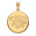 thumbnail image 1 of Solid 14k Yellow Gold San Francisco State University Large Disc Pendant, 1 of 2