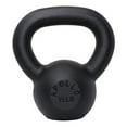 thumbnail image 1 of Solid 15LBS Cast Iron Kettlebell - Chip-Resistant Coating, Wide Handle, Cardio & Muscle Toning, 1 of 6