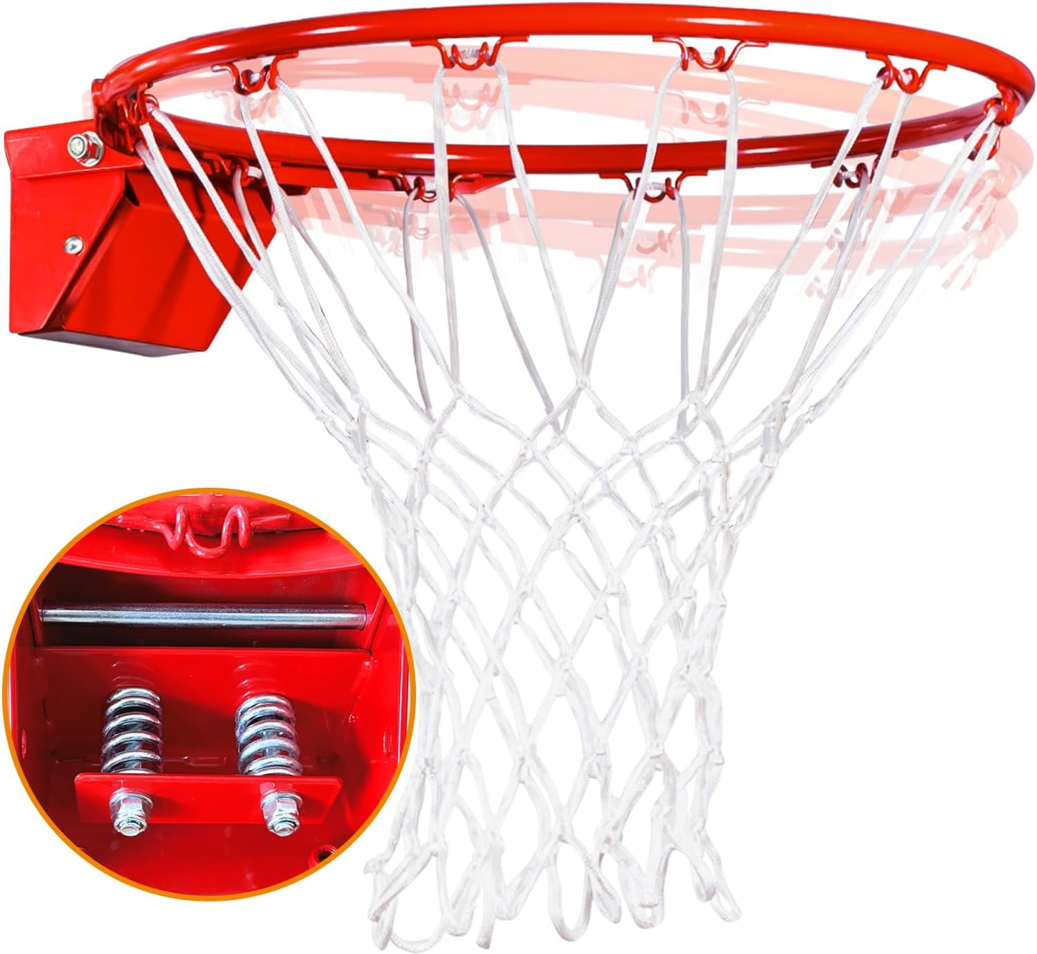 Solid 18 Inch Professional Basketball Rim Replacement Basketball Hoop ...