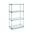 thumbnail image 1 of Solid 4 Shelf Unit- Galvanized - 24 x 72 x 74 in., 1 of 1