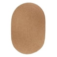 thumbnail image 1 of Solid 5x8 Wool Rug Taupe, 1 of 1