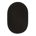 thumbnail image 1 of Solid 8' Round Rug Black, 1 of 1