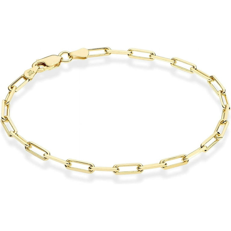 Gold plated paperclip bracelet Gold plated paperclip bracelet