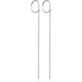 thumbnail image 1 of Solid 925 Sterling Silver Chain Dangle Earrings Tassel for Women Teens Long Dangle Earrings Minimalist Threader Earrings, 1 of 13