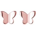thumbnail image 1 of Solid 925 Sterling Silver Tiny Butterfly Earrings Studs for Women Teens Tiny Studs Earrings, 1 of 13