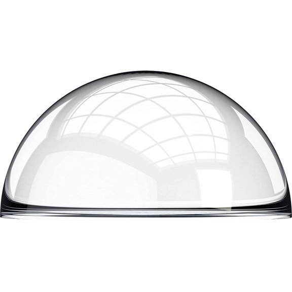 Plastic-Craft Acrylic / Plexiglass Half Sphere (Cabochon), Solid, Clear, 1-3/4"